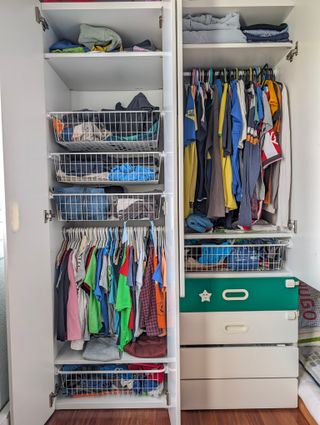 2x Armarios roperos IKEA altura 180 cm