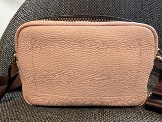 Bolso TOUS piel baldolera S. LEISSA rosa claro