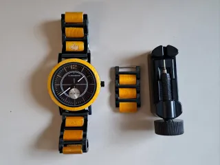 Reloj Clockwood Metal y Madera