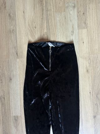 Pantalón campana terciopelo fiesta