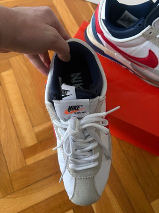 Nike Zoom Sacai Cortez Rojas y Blancas