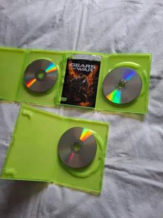 Xbox 360 Juegos Gears of War 1, 2 y 3