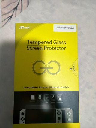 Protector Pantalla JETech Nintendo Switch OLED