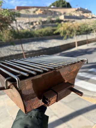 Barbacoa sobremesa artesanal