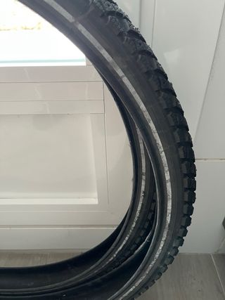 2 cubiertas invierno BTT 100 clavos