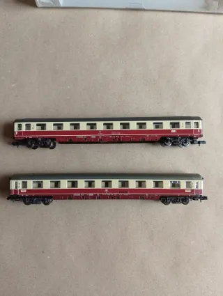 Lote 2 vagones FLEISCHMANN