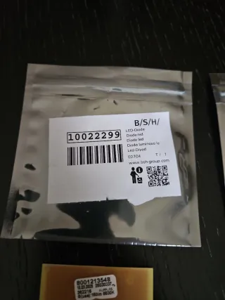 2 Bombillas LED HDCEM1 6500K para nevera BOSCH