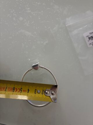 Bracciale Pandora Cuore Argento Tg.18