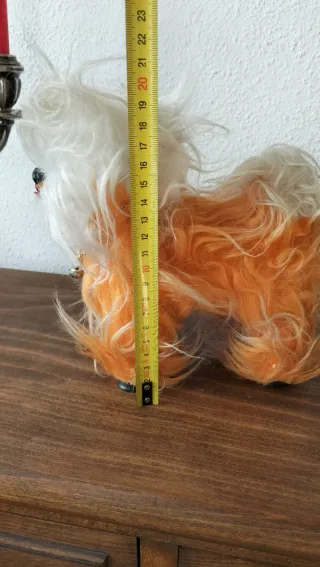 Peluche vintage perro estilo glook