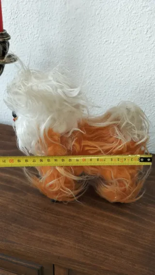 Peluche vintage perro estilo glook