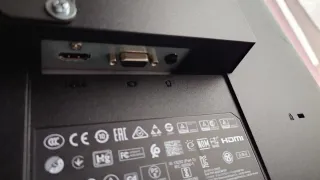 Monitor Lenovo C24 25 Negro con soporte ajustable