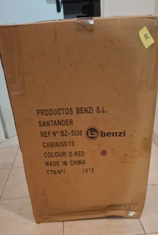 Maleta Benzi Grande Roja 23kg