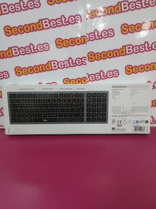 Teclado TNB iClick Recargable Bluetooth QWERTY
