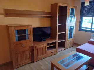 Conjunto salón madera pino