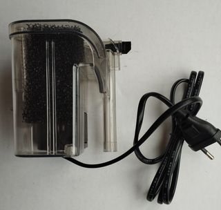 Filtro a cascata per acquario a zaino piccolo senza coperchio