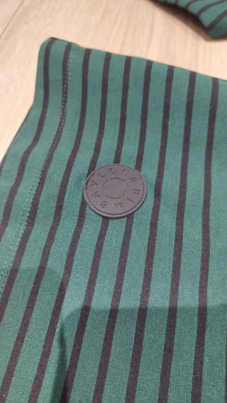 Camiseta BIMBA Y LOLA rayas verde M