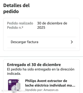 Extractor Philips Avent Manos Libres