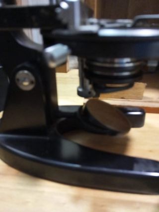 Microscopio Carl Zeiss (Jena) antiguo 100 años