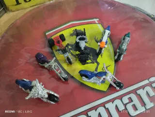 Lote de 6 Motos Hot Wheels
