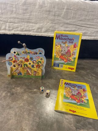 Juego Mucksen Still Haba + Mini Puzzle Tortuga