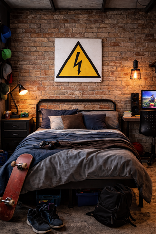 Cartello pericolo alta tensione