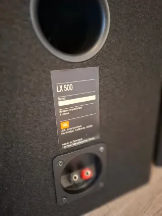 Altavoces JBL LX 500 Negros