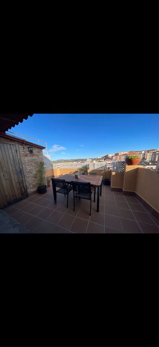 Habitación en ático con terraza