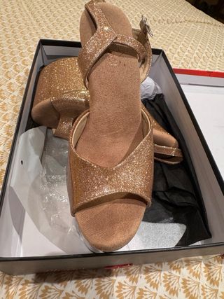 Sandalias Pleaser Flamingo Talla 39 Doradas