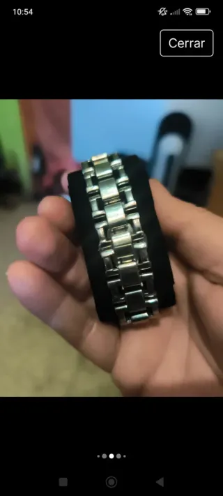 Reloj Sandoz Mujer Negro y Plateado