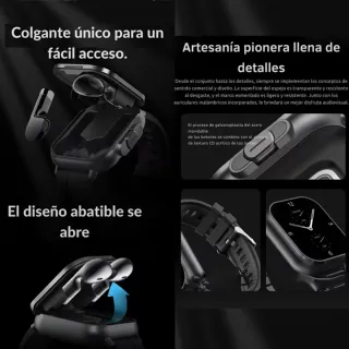 EFFEOKKI Reloj Inteligente y Auriculares TWS