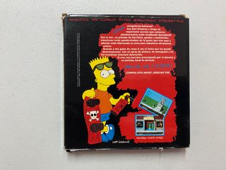 Amstrad Cinta Erbe Simpsons Bart vs Space Mutants