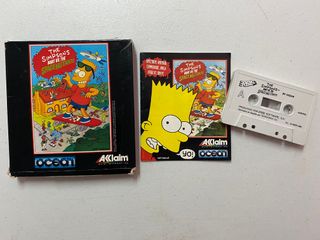 Amstrad Cinta Erbe Simpsons Bart vs Space Mutants