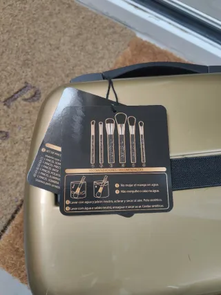 Neceser de brochas para maquillaje