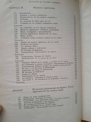 Lecciones de Álgebra Moderna