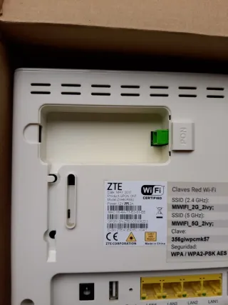 Routers ZTE (2 unidades)