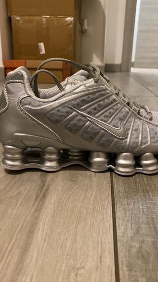 Nike Shox TL Argento