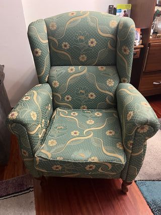 Sofá chaise longue gris