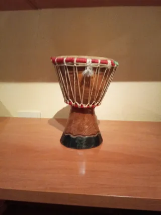Tambor decorativo étnico