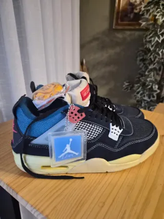 Air Jordan 4 Union Negra Talla 47