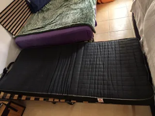 Cama supletoria plegable de 80 x 190