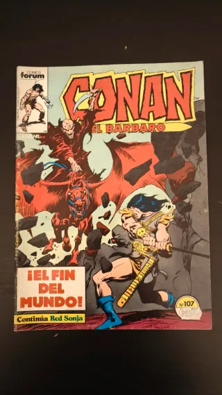 Lote 8 comics Conan El Bárbaro