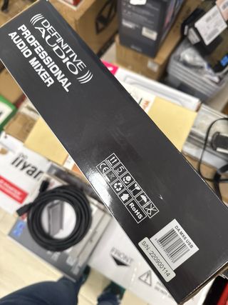 Mezcladora DA MX6 USB Definitive Audio