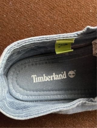 Mocassini Timberland Blu Tela Uomo