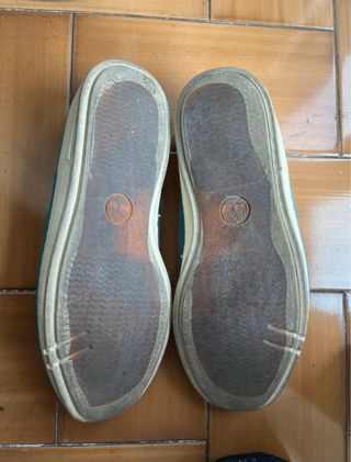 Mocassini Timberland Blu Tela Uomo