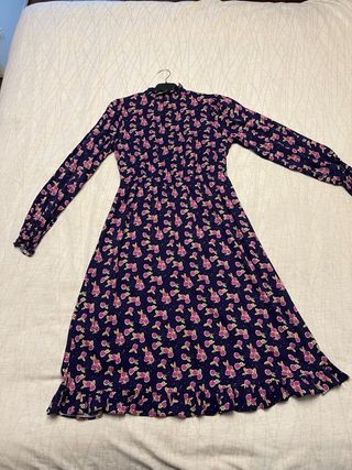 Vestido Compañía Fantástica Estampado Cerezas M