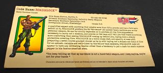 GI Joe Roadblock v10 Figura de Acción