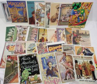 35 cartoline Mayfair Cards of London