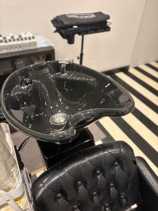 Lavacabezas Peluquería Cerámica Negra (2)