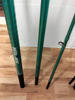 Pareja cañas pesca Zun Zun Lancer