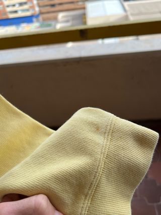 Polo Ralph Lauren Sudadera Amarilla Media Cremalle